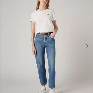 Levi's 501 Cropped Jeans